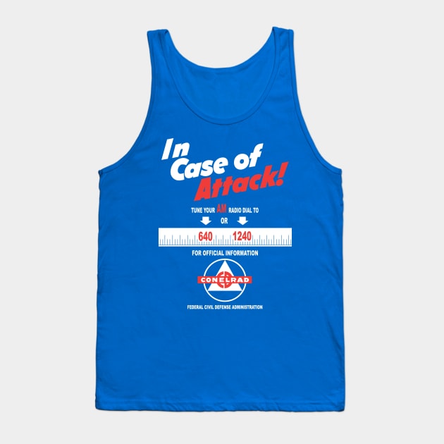 In Case of Attack! Tank Top by LeftWingPropaganda